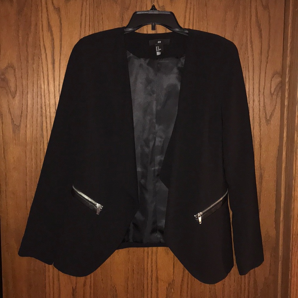 Black blazer jacket